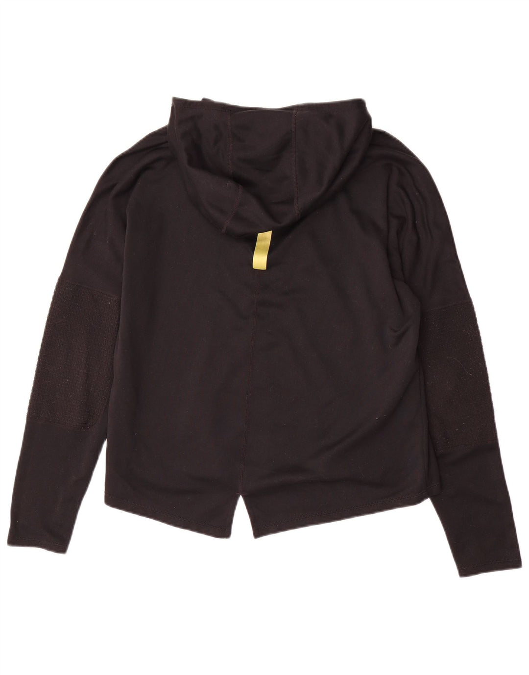 Damska koszulka do biegania NIKE z kapturem i grafiką, z długim rękawem, UK 14, średnia czerń