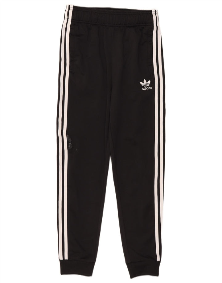 Adidas Chłopięce Spodnie Dresowe Joggery 11-12 Lat Czarny Poliester