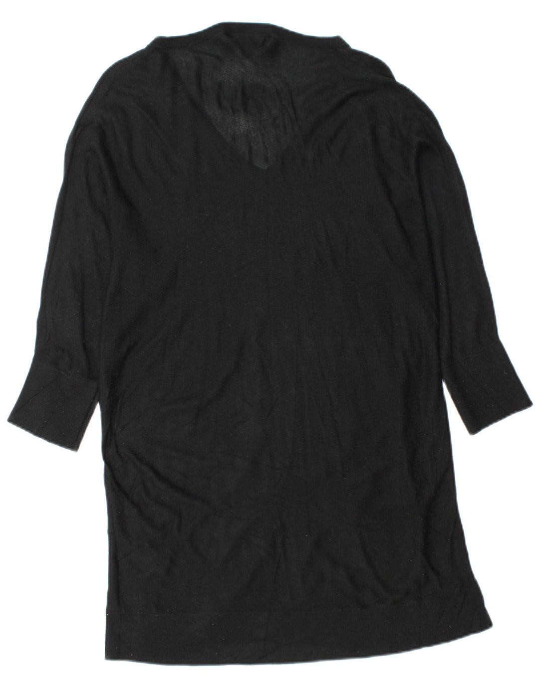 Damska sukienka sweterkowa MOSSIMO z długim rękawem w kształcie skrzydła nietoperza UK 18 XL, czarna akrylowa