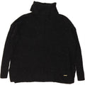 MICHAEL KORS Womens Roll Neck Jumper Sweater UK 10 Small Black Flecked Vintage Michael Kors and Second-Hand Michael Kors from Messina Hembry 