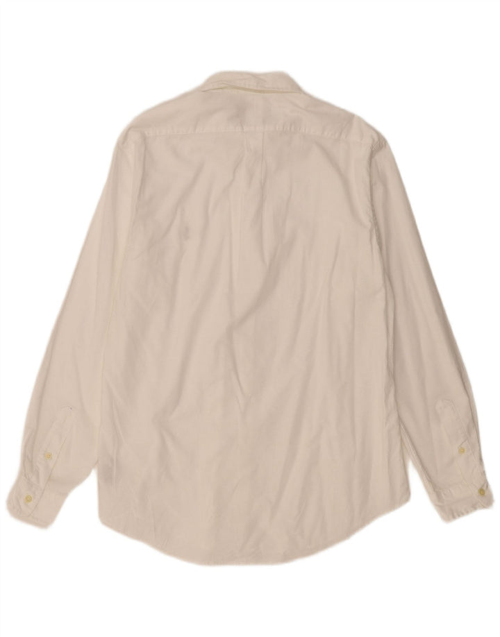 Koszula męska Ralph Lauren o dopasowanym kroju XL, biała, bawełniana