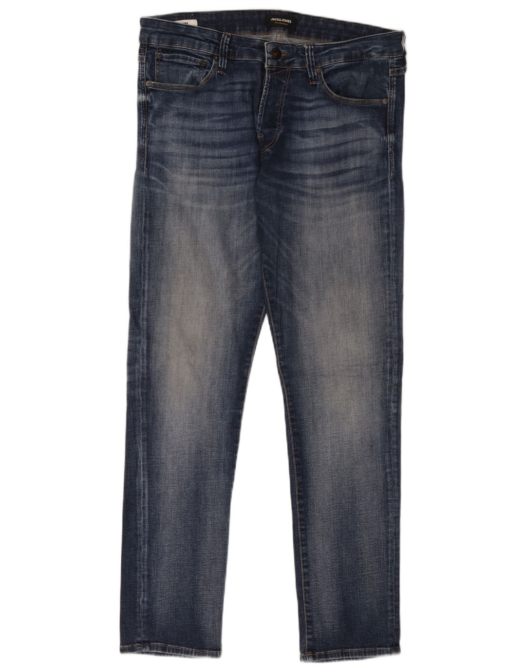 Męskie jeansy Jack & Jones GLENN Slim W34 L32 Niebieska bawełna