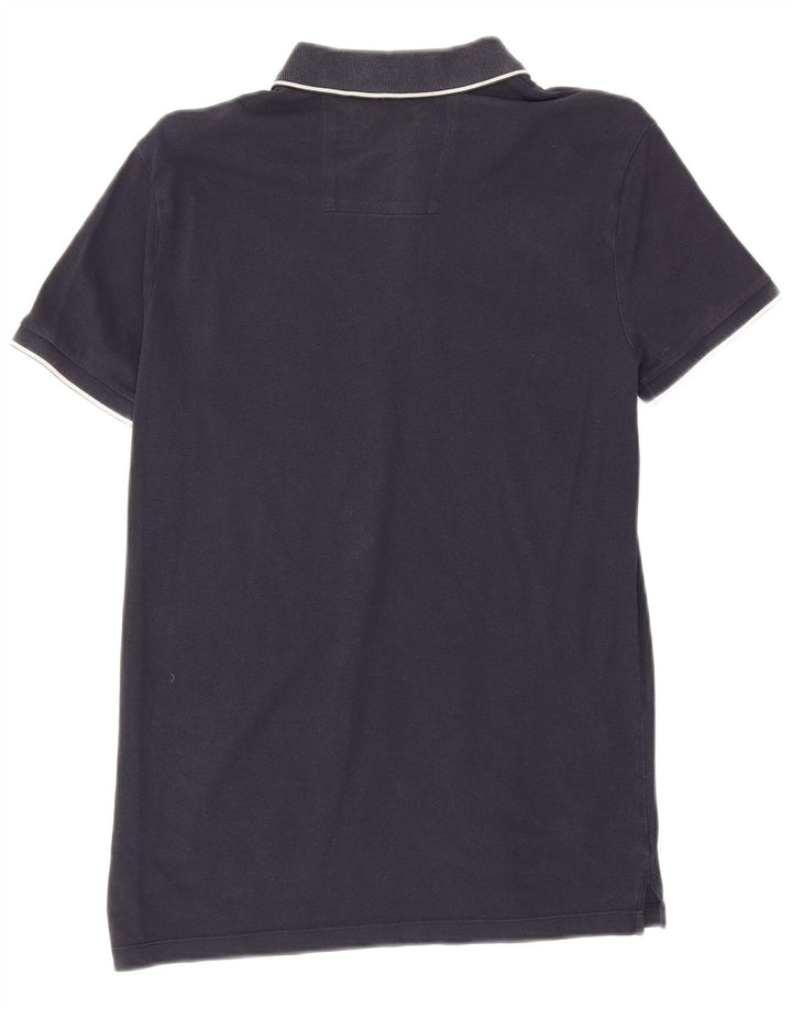 Męska koszulka polo Calvin Klein, mała, granatowa, bawełniana