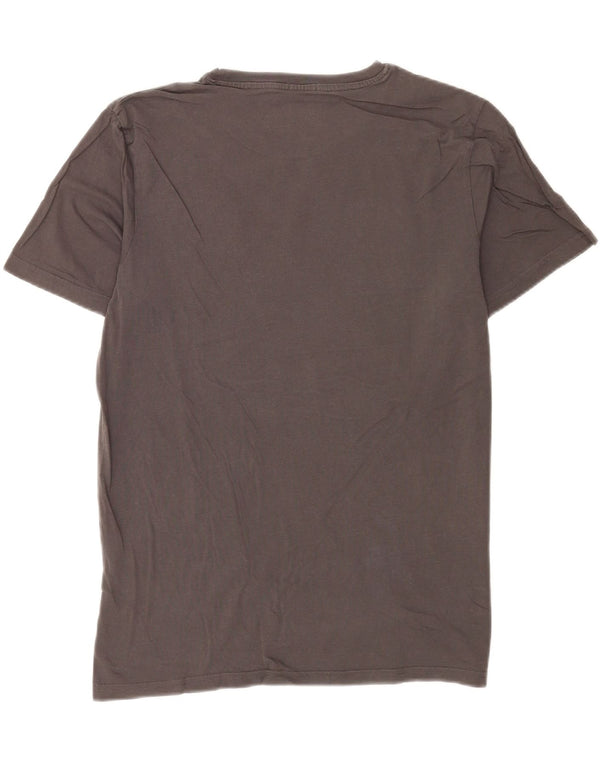 Męski T-shirt z grafiką Jack & Jones, XL, szara, kamuflażowa, bawełniana