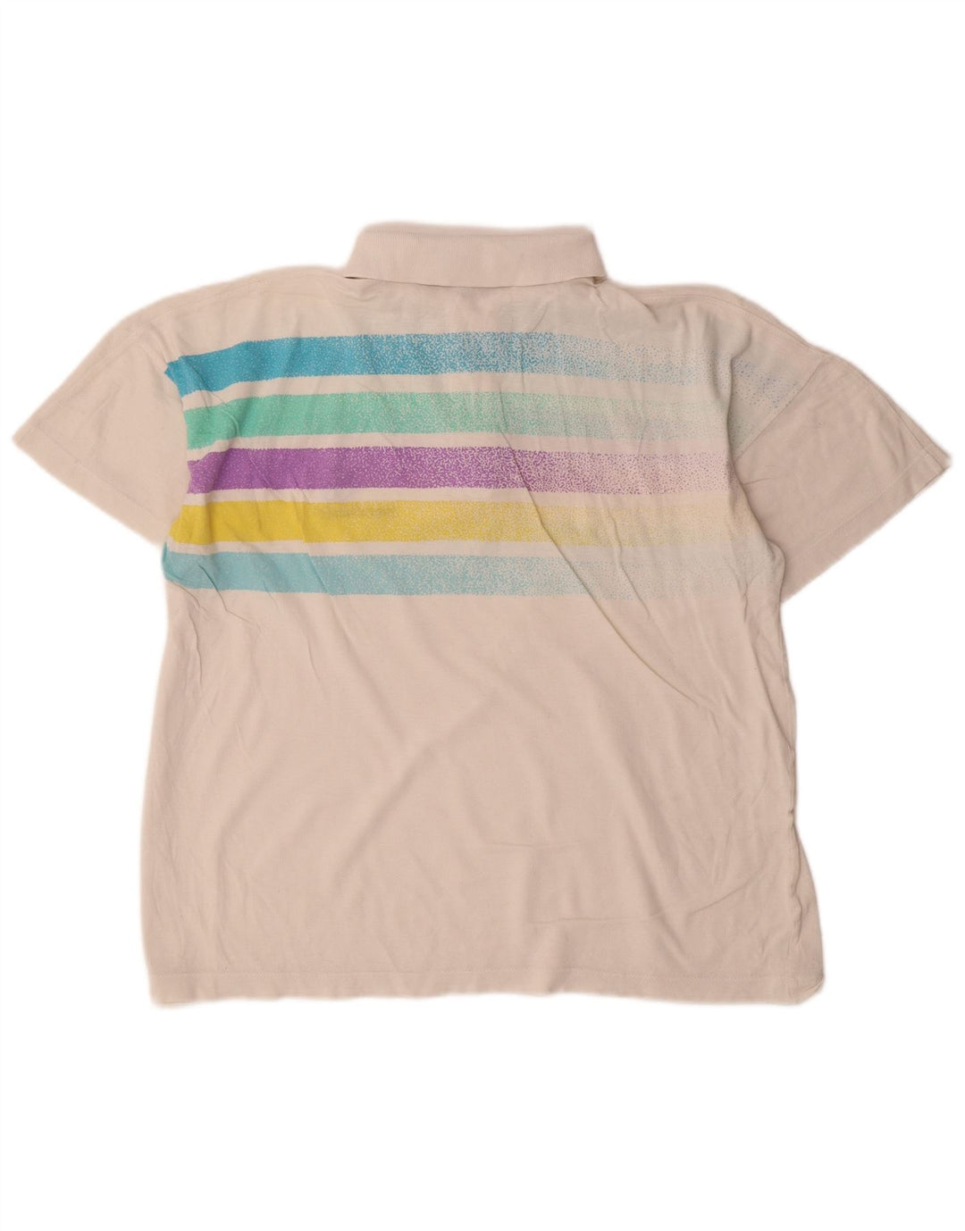 Męska koszulka polo Sergio Tacchini, bawełniana w średnie białe paski