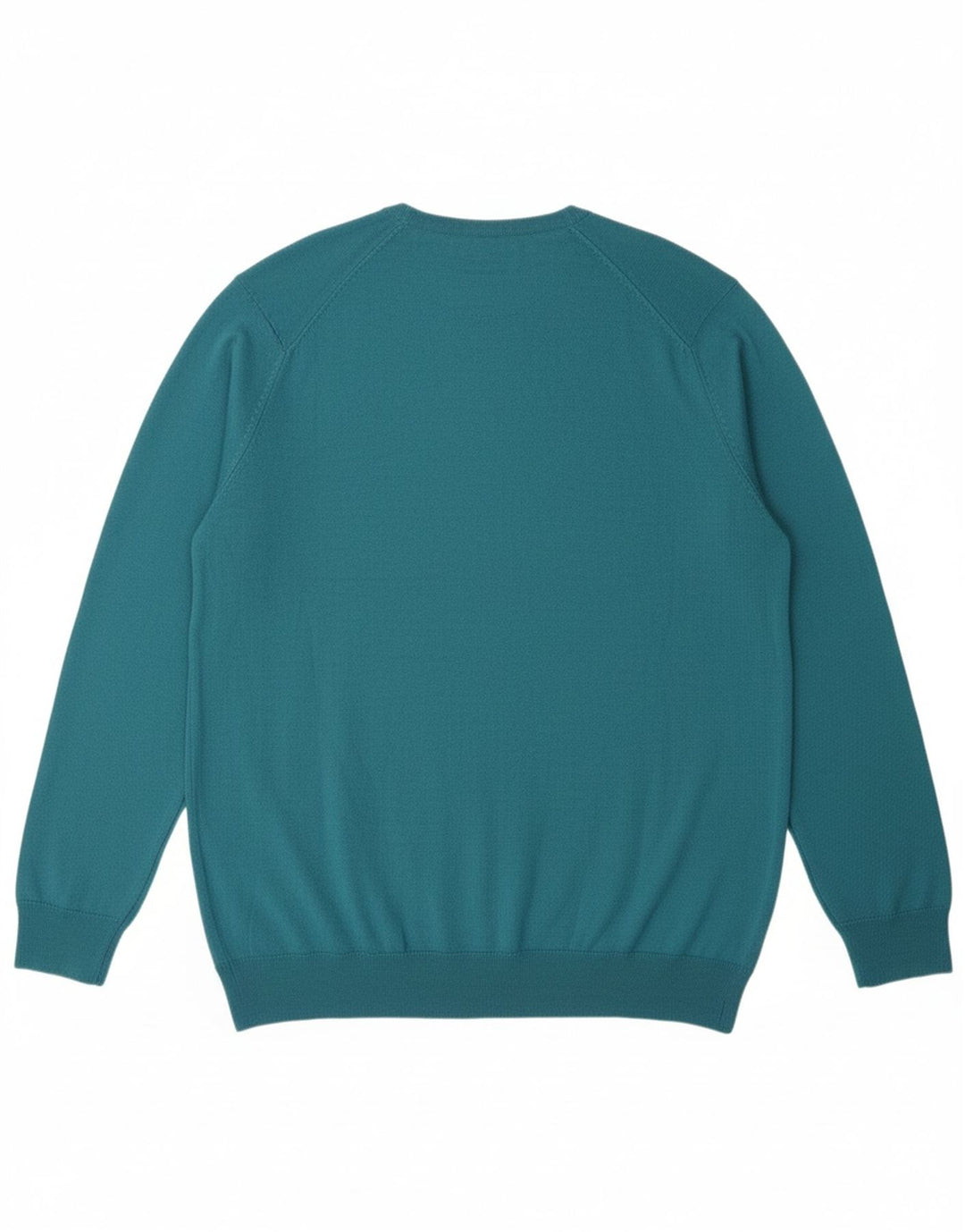 CARRERA Mens Crew Neck Jumper Sweater 2XL Turquoise Wool