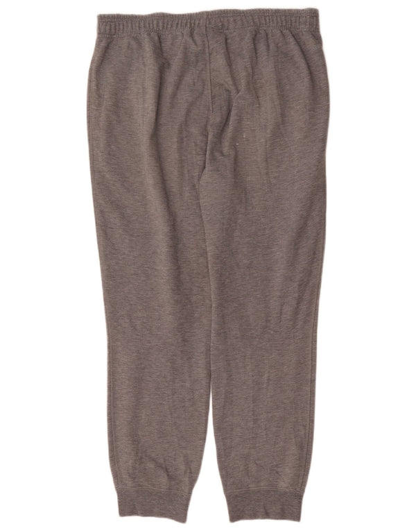 Męskie spodnie dresowe Adidas Graphic Joggers XL Szare nakrapiane bawełniane