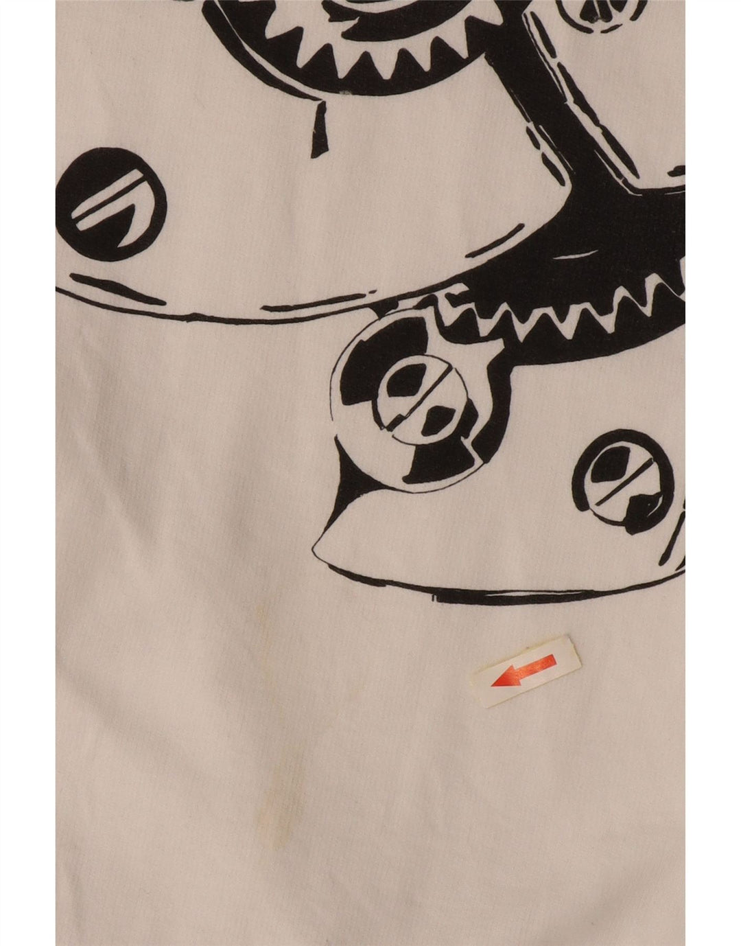 Męska bluza z kapturem i zamkiem błyskawicznym w stylu vintage, 2XL, biała bawełna