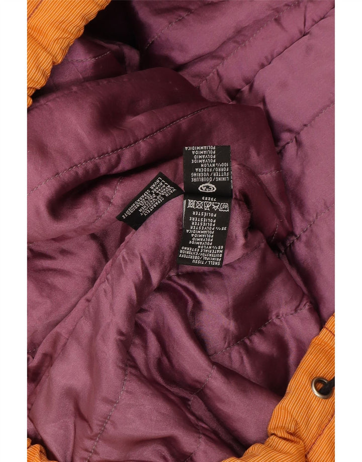Męska kurtka narciarska C&A UK 36, mały pomarańczowy nylon w blokach kolorów