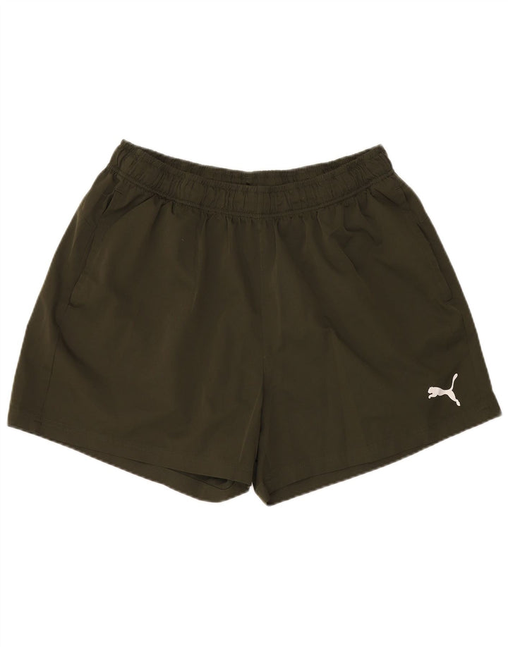 Męskie spodenki sportowe Puma 2XL, khaki, poliester
