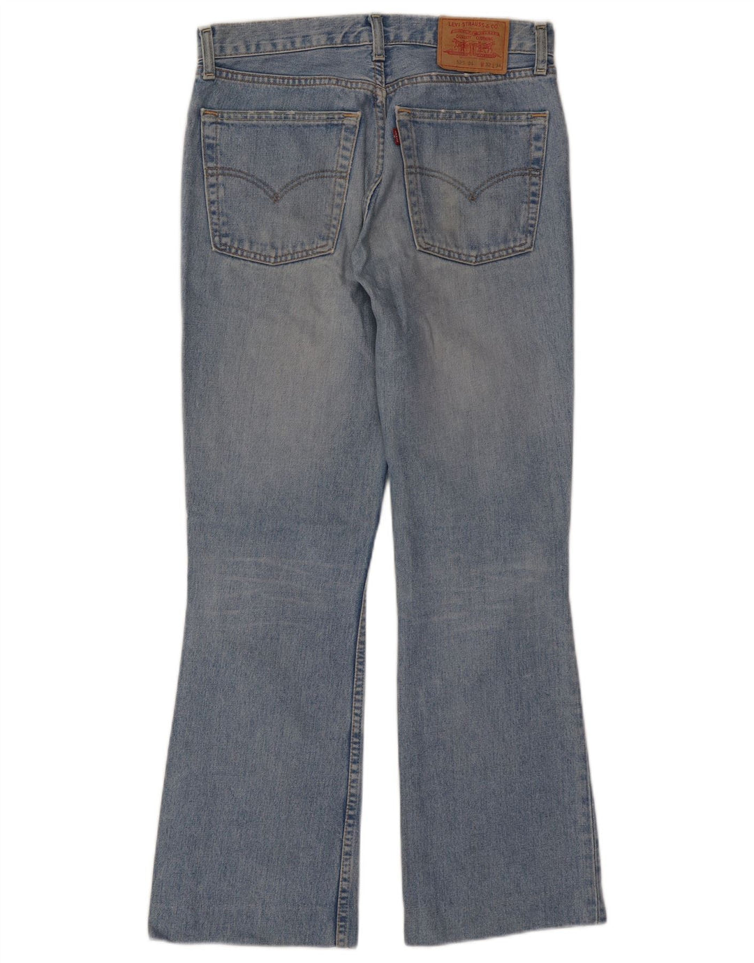 Męskie jeansy Levi's 525 Bootcut W32 L30 Niebieska bawełna