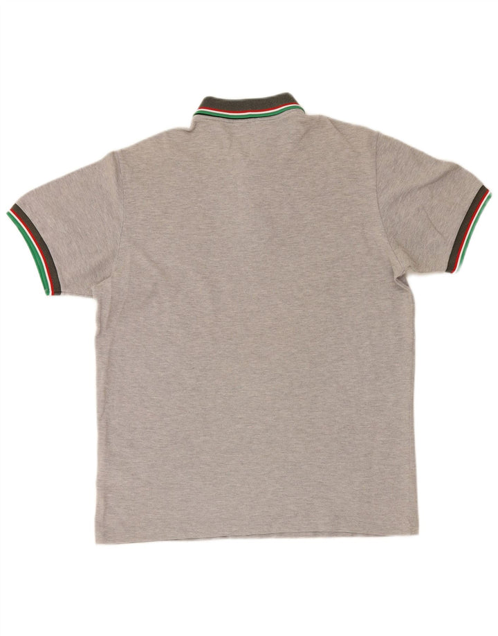 REFRIGIWEAR Mens Polo Shirt XL Grey Cotton