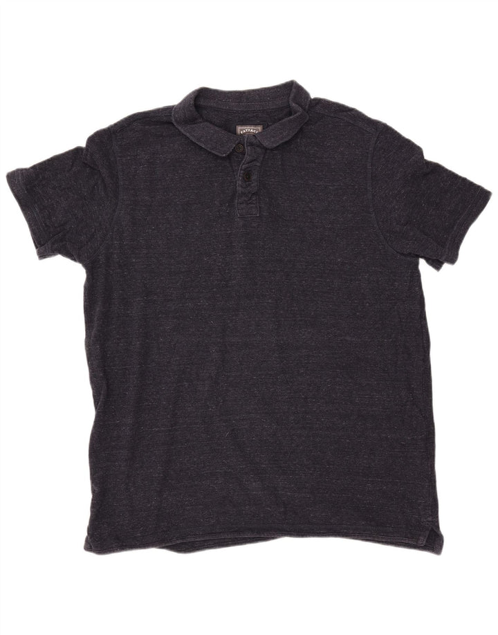 Męska koszulka polo FAT FACE 2XL, granatowa, bawełniana w cętki