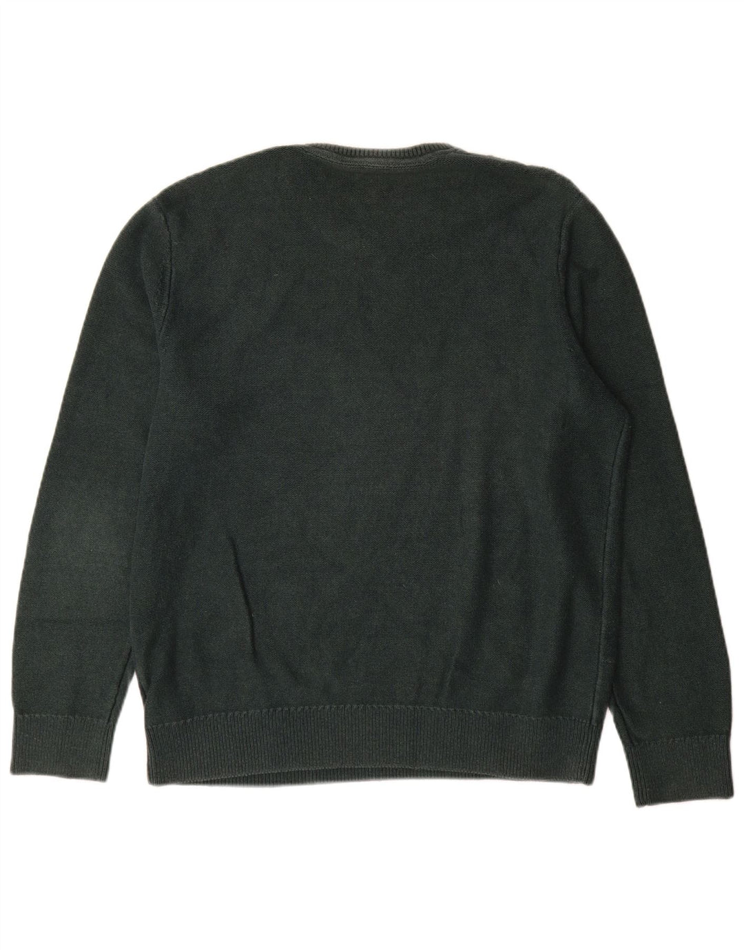 Męski sweter Gap z okrągłym dekoltem, duży, zielony, bawełniany