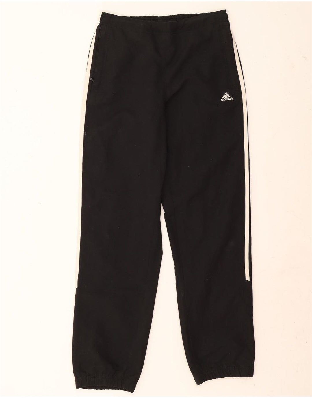 Damskie spodnie dresowe Adidas Joggers UK 10 Mały czarny poliester
