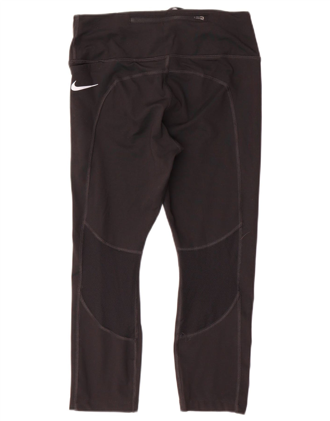 Damskie legginsy Nike Dri Fit Capri UK 14, średni czarny poliester