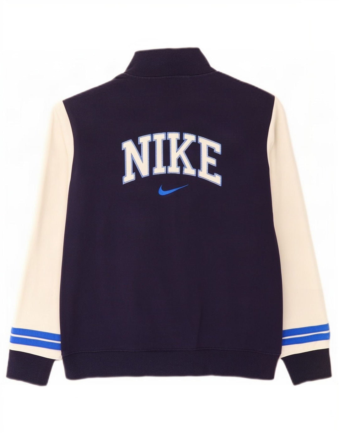 Męska kurtka dresowa Nike Graphic, duża, granatowa, bawełniana z blokami kolorów