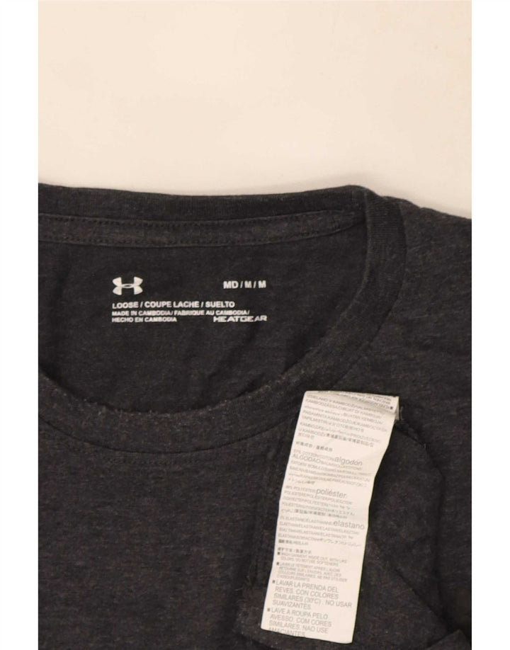 Męski t-shirt Under Armour Heat Gear Top, średnioszary, bawełniany