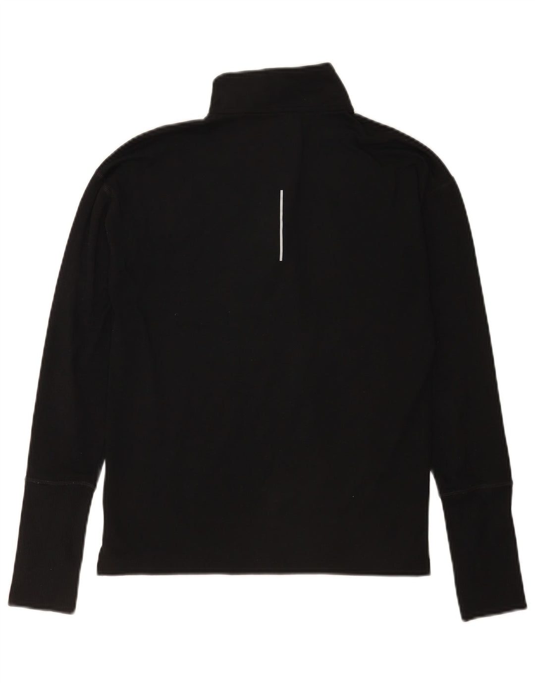 Męska koszulka Nike Dri Fit z długim rękawem i zamkiem błyskawicznym XS w kolorze czarnym