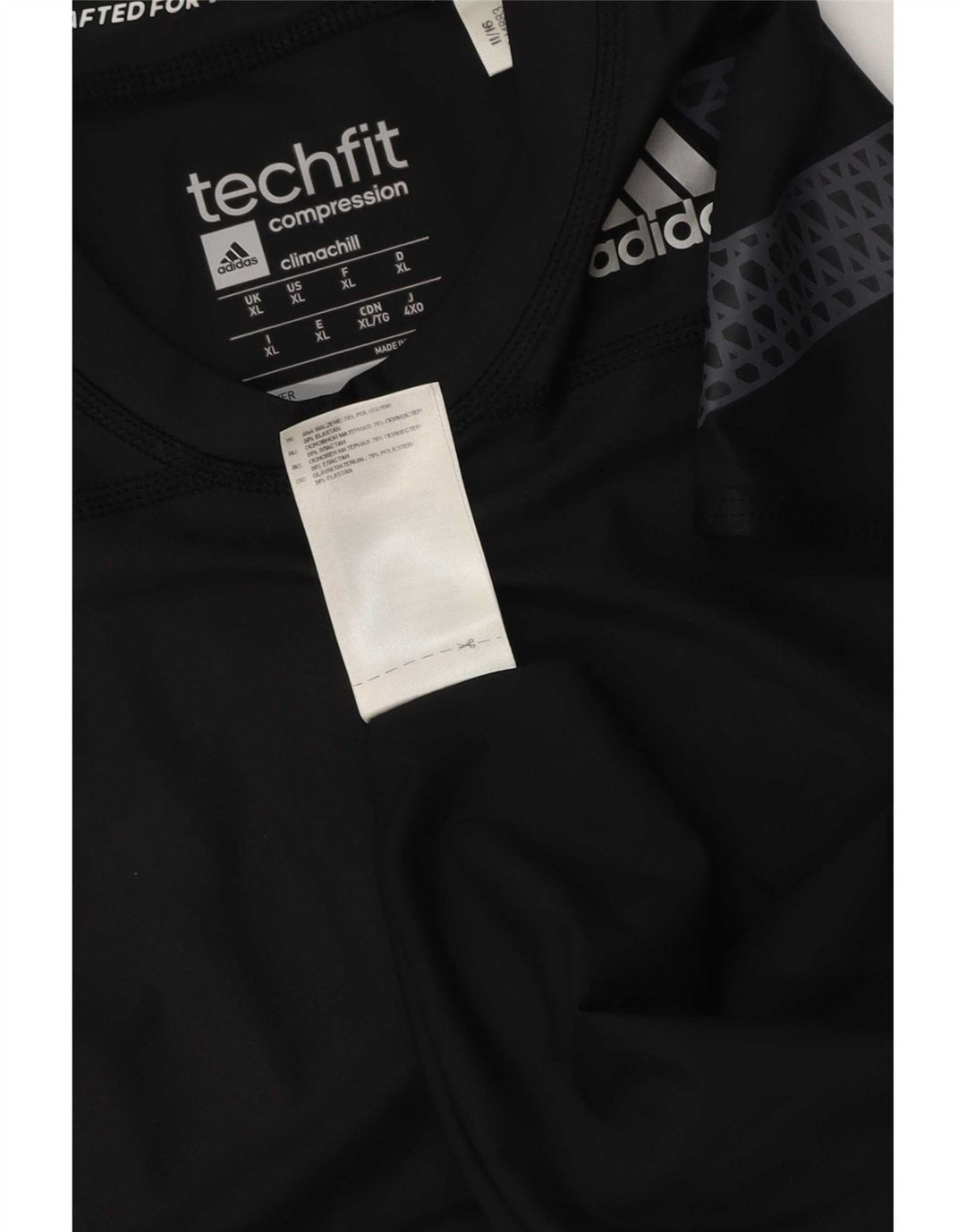 Adidas Męska kamizelka Climachill Top XL Czarny Poliester