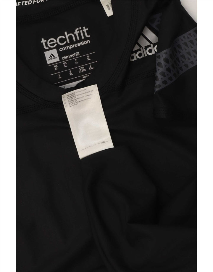 Adidas Męska kamizelka Climachill Top XL Czarny Poliester