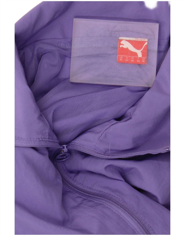 Damska kurtka dresowa Puma UK 18 XL fioletowa