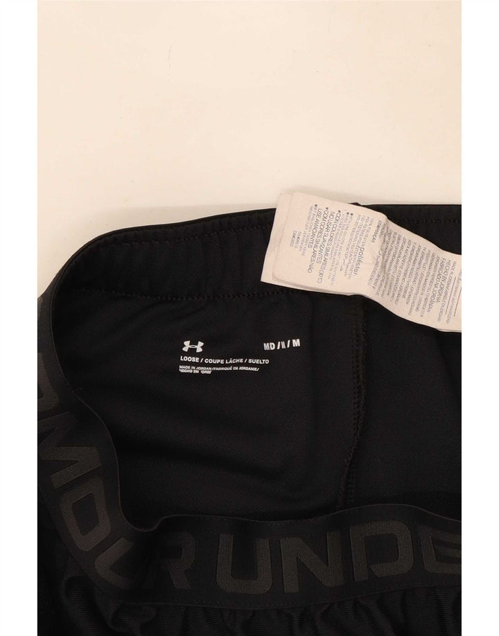 Męskie spodenki sportowe Under Armour z grafiką, średni czarny poliester