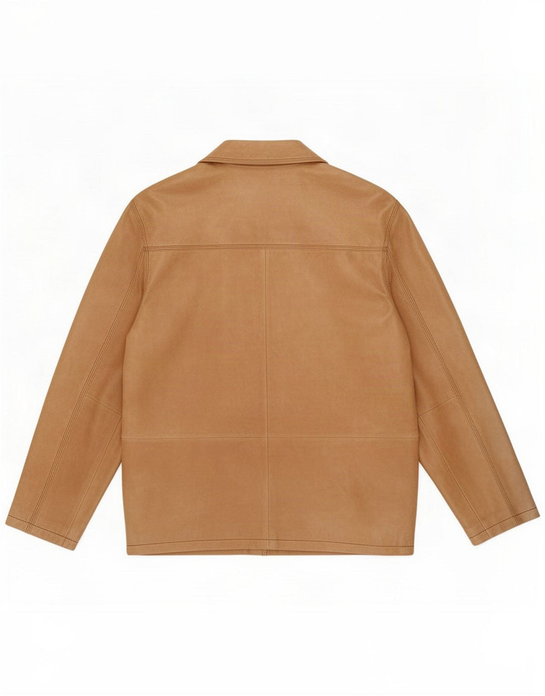 David Moore Męska kurtka skórzana UK 42 XL Brown Classic