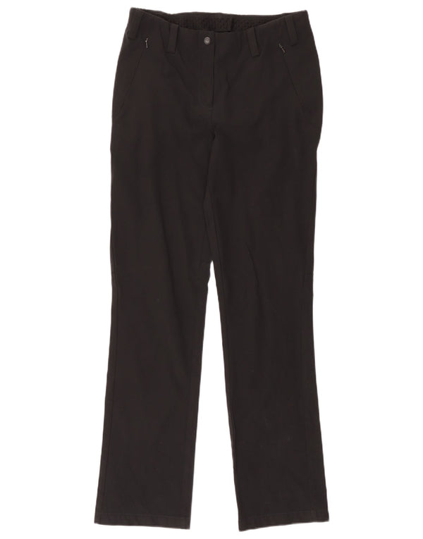 Damskie proste spodnie Rohan UK 10 Small W32 L30 Czarny poliamid