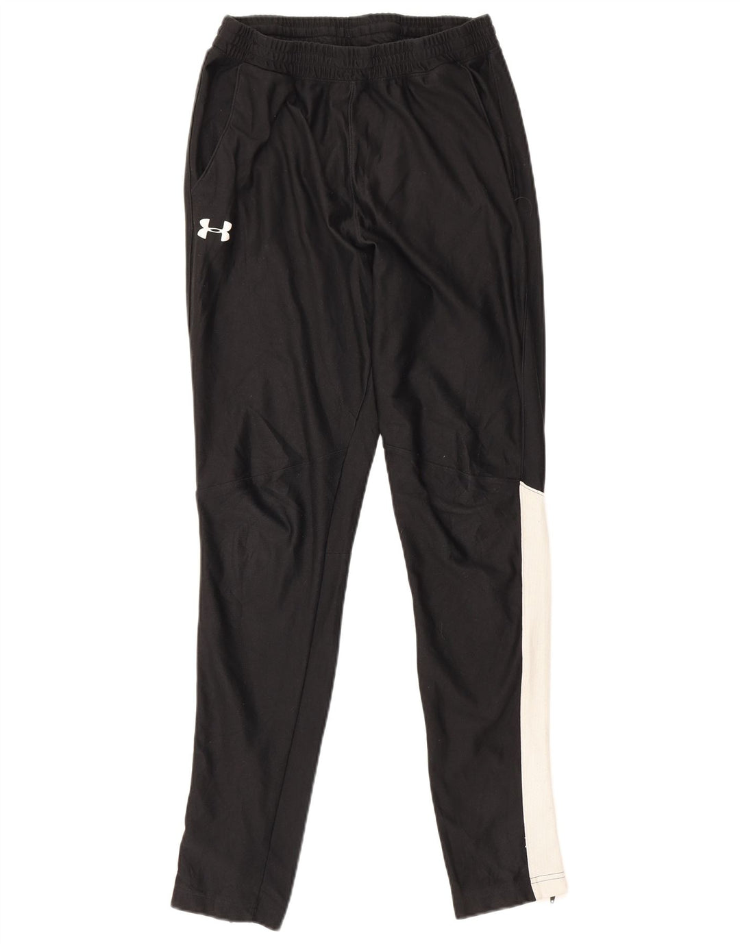 Męskie dopasowane spodnie dresowe Under Armour w kolorze średniej czerni