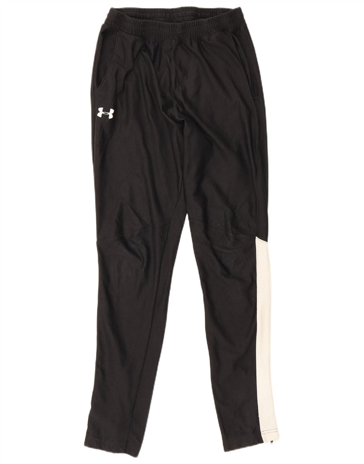 Męskie dopasowane spodnie dresowe Under Armour w kolorze średniej czerni