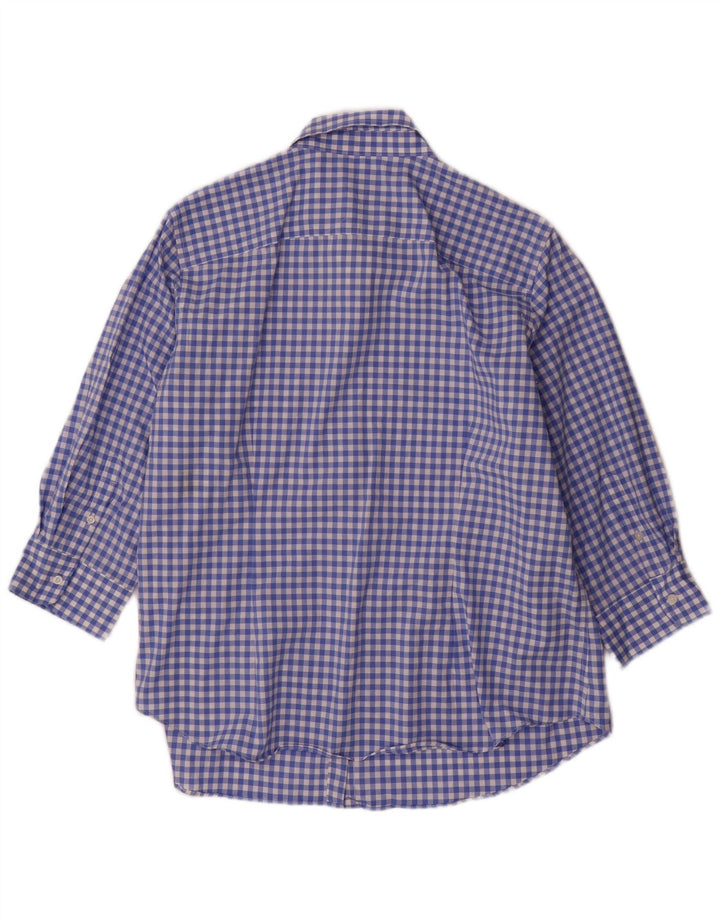 Koszula damska Chaps UK 18 XL, niebieska bawełniana kratka