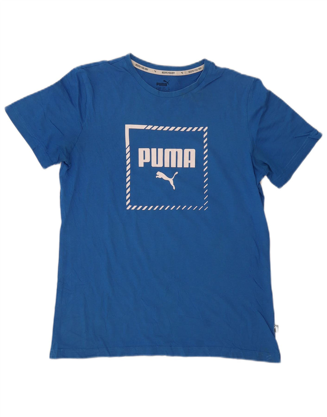 PUMA Boys Graphic T-Shirt Top 15-16 Years  Blue
