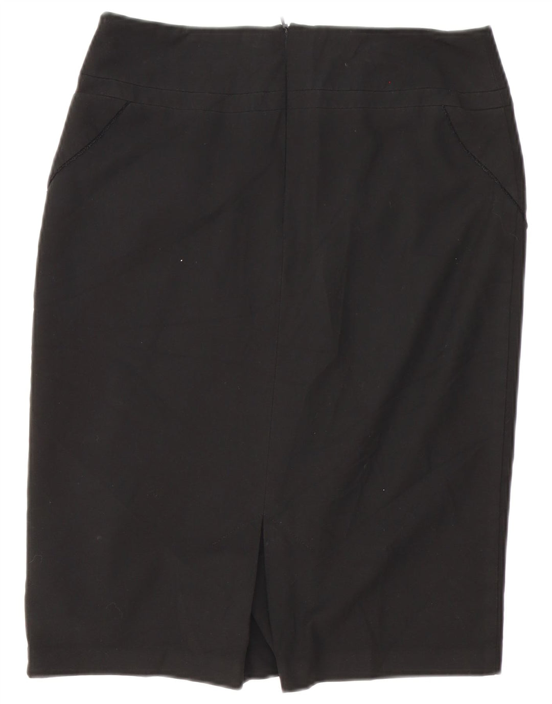 Prosta spódnica damska Oasis UK 12 Medium W32 Czarny poliester