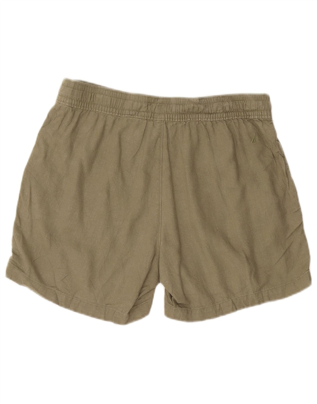 Damskie spodenki Chino Nautica, średnie W30, khaki, lniane