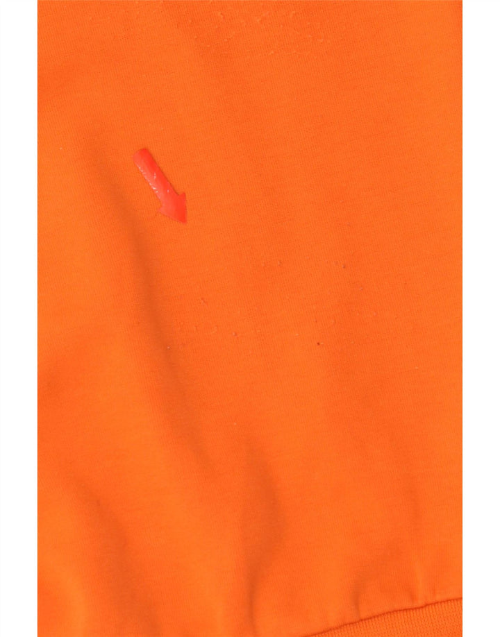Damska bluza oversize Polo Ralph Lauren UK 14, średnia pomarańcza