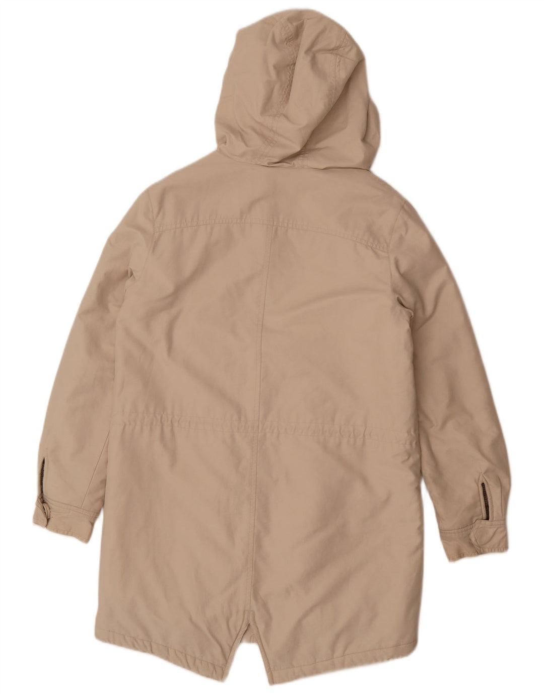 Damska kurtka parka oversize Hobbs UK 8 Small, beżowa, bawełniana
