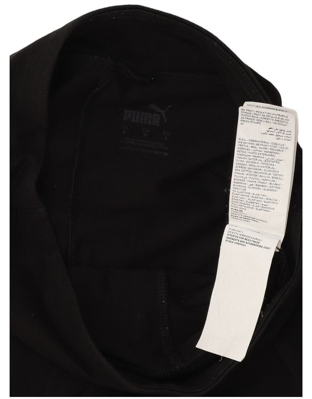 Damskie legginsy z grafiką PUMA UK 10 Small, czarne, bawełniane