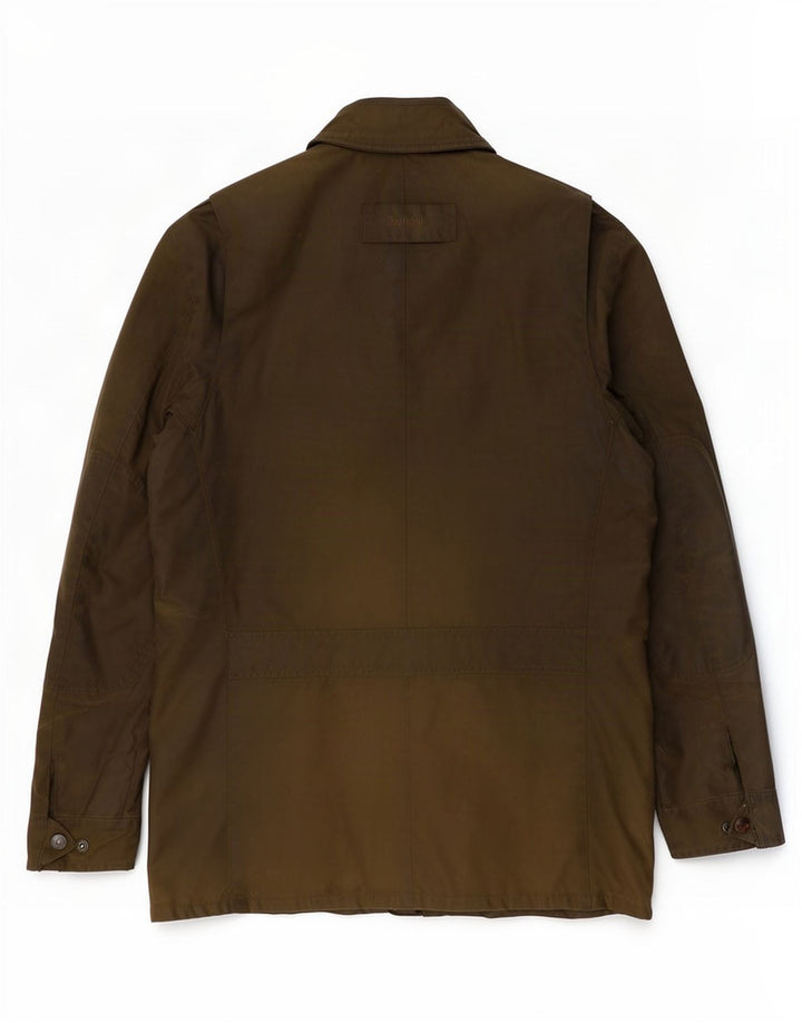 Męska kurtka Barbour z woskowanej bawełny UK 38 Medium Khaki