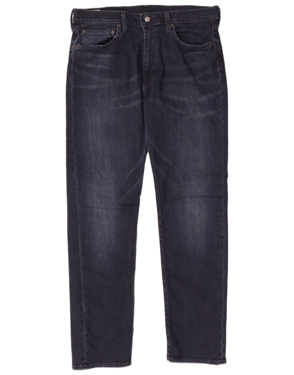 Męskie jeansy LEVI'S 502 Tapered W36 L32 Granatowa bawełna