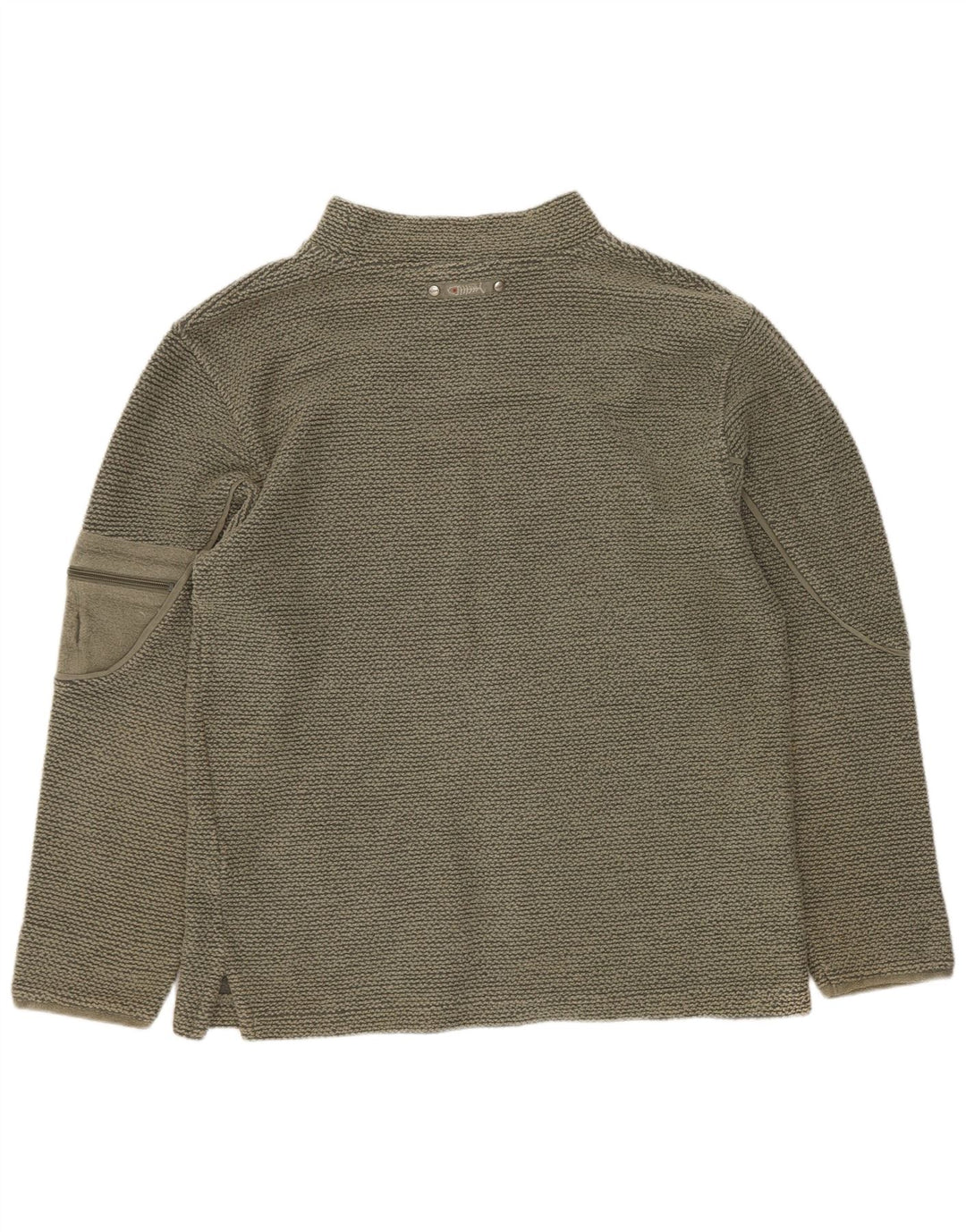 Bluza męska Weird Fish, mała, bawełniana w kolorze khaki