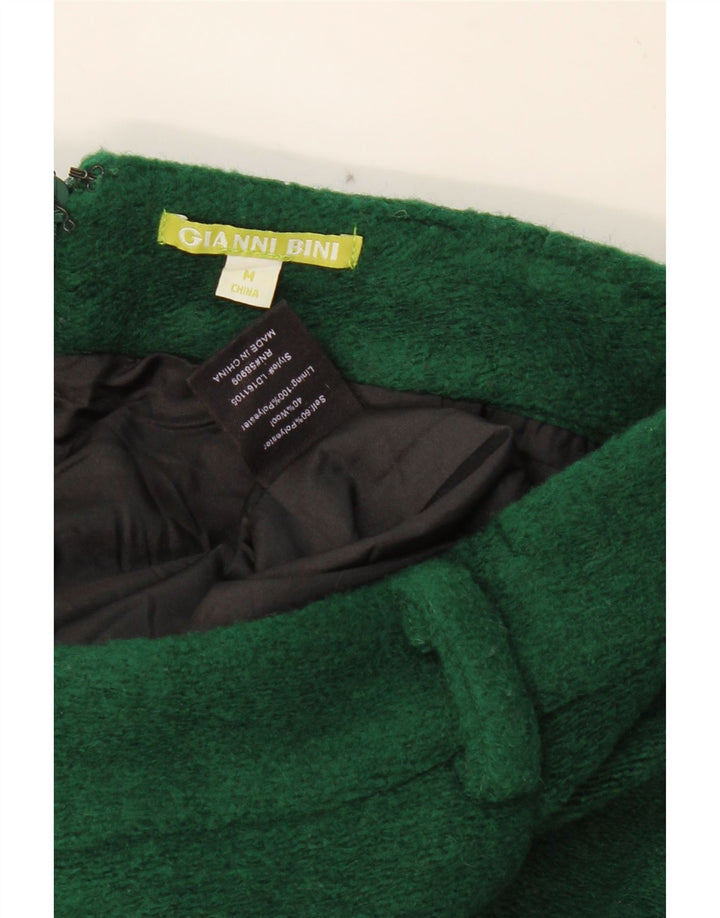 GIANNI BINI  Womens Wrap Skirt Medium W30  Green Polyester Vintage Gianni Bini and Second-Hand Gianni Bini from Messina Hembry 