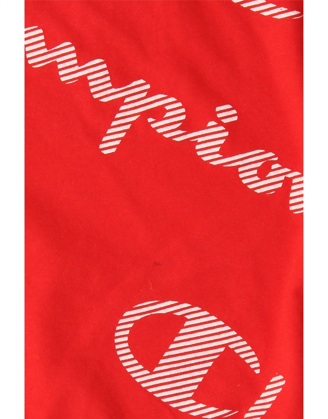 Męski T-shirt z grafiką CHAMPION, duży, czerwony, bawełniany