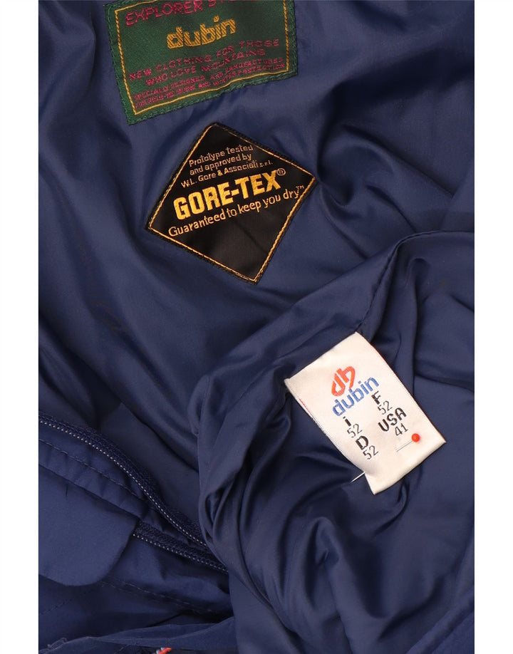 Męska wyściełana kurtka Gore-Tex Dubin IT 52 XL Niebieski poliester