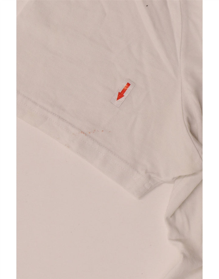 Męska koszulka z grafiką Lyle & Scott, 2XL, biała bawełna