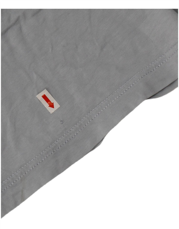 T-shirt męski Tommy Hilfiger, duży, niebieski, bawełniany