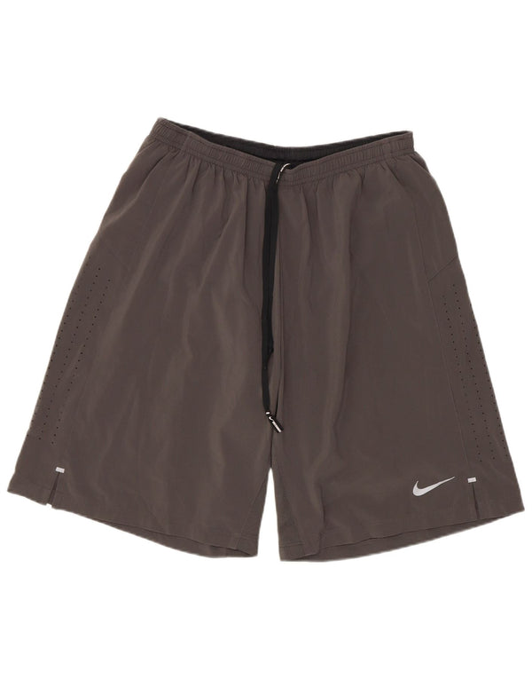 Męskie spodenki sportowe Nike, średnioszary, poliestrowy