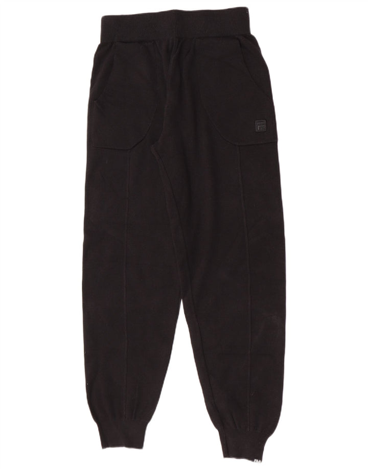 Damskie spodnie dresowe Fila Joggers UK 12 Medium Black Cotton