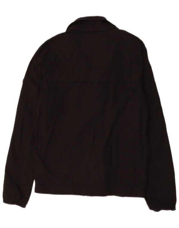 Męska kurtka bomberka Tommy Hilfiger UK 36, mała, czarna, bawełniana