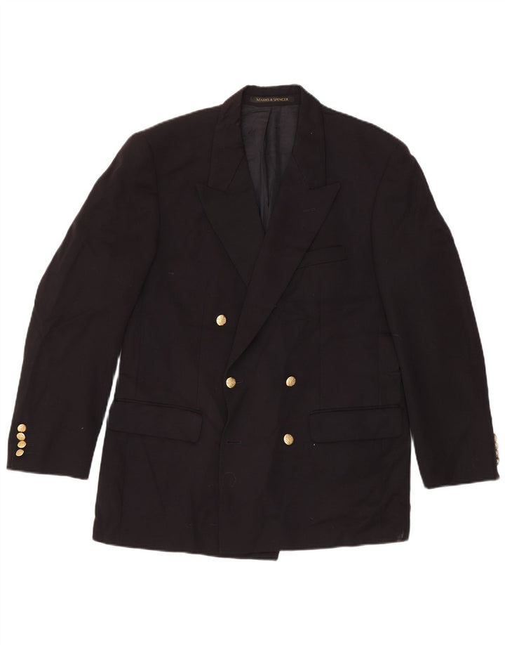 Marks & Spencer Męska marynarka St. Michael Blazer UK 40, średni granat